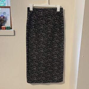 Stylish Animal Print Pencil Skirt